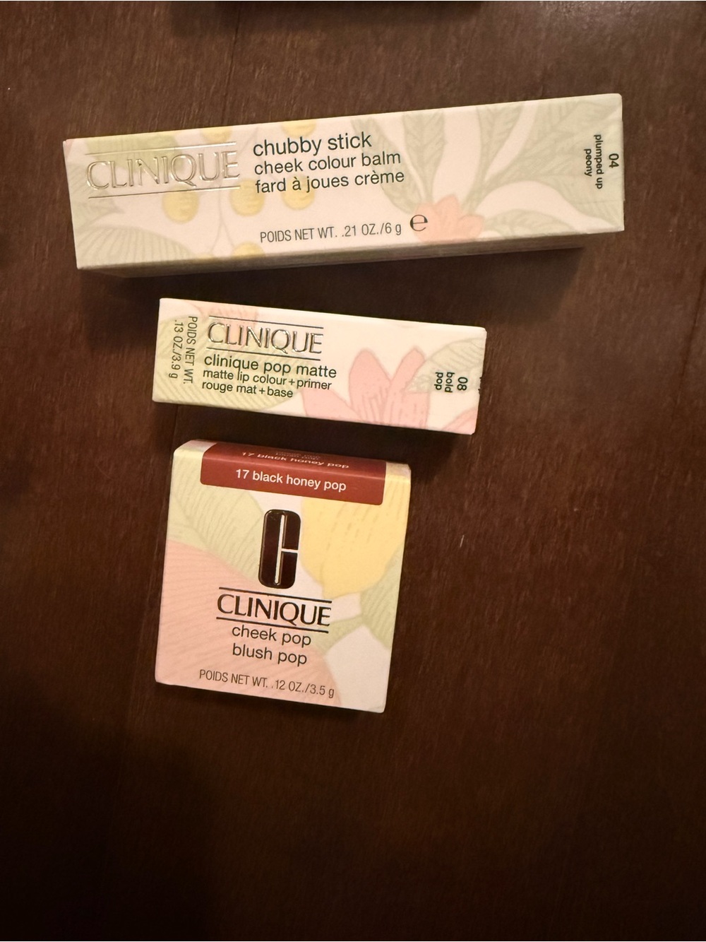 Clinique cheek bundle + one new lipstick